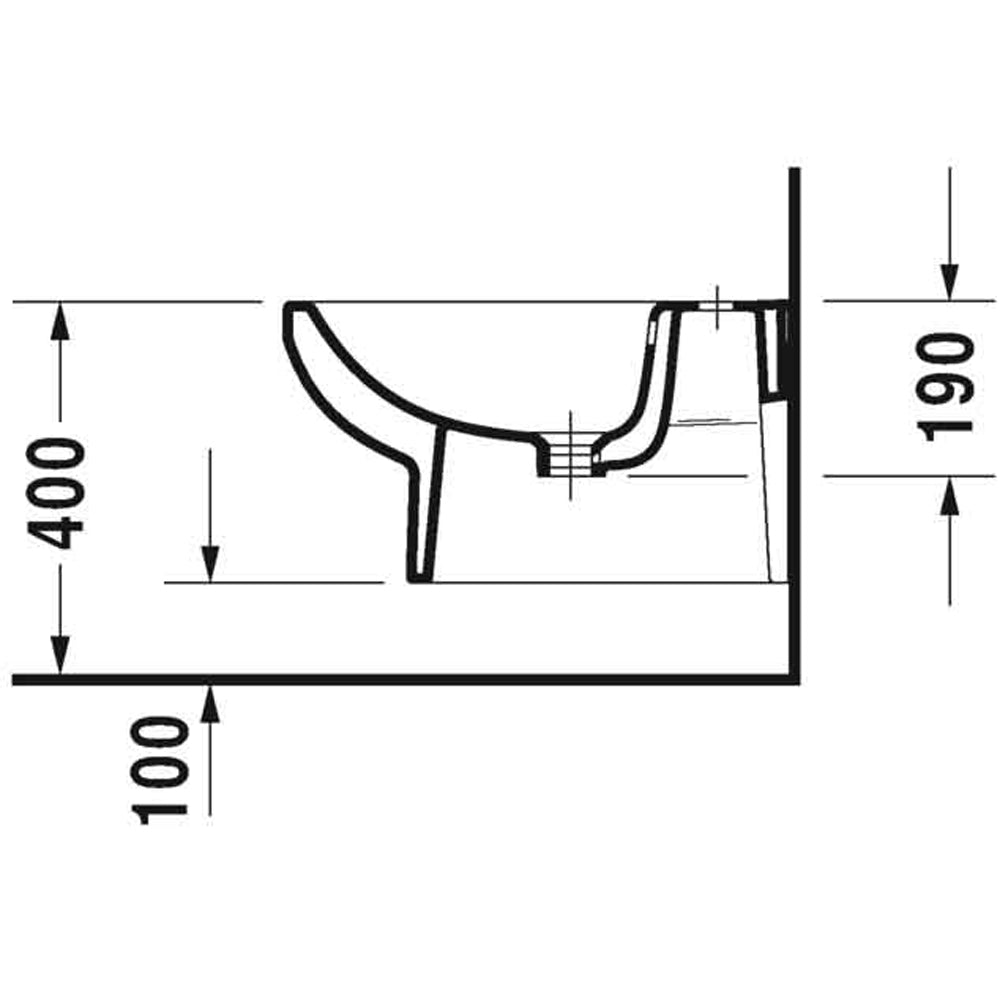 BIDET SOSPESO "DURASTYLE BASIC" - img 4