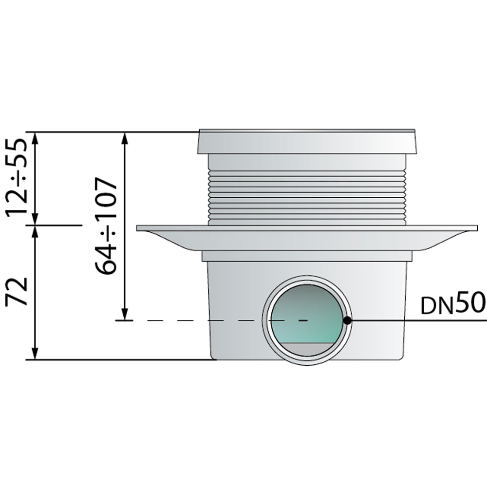 POZZETTO PER DOCCIA A PAVIMENTO "MINIFLOW Q" O KEY - img 4