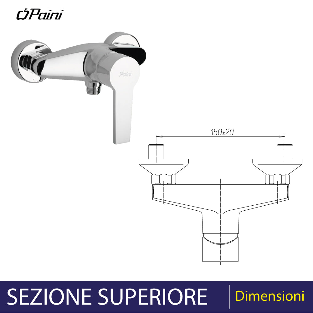 MISCELATORE ESTERNO DOCCIA "LE MANS" - img 5