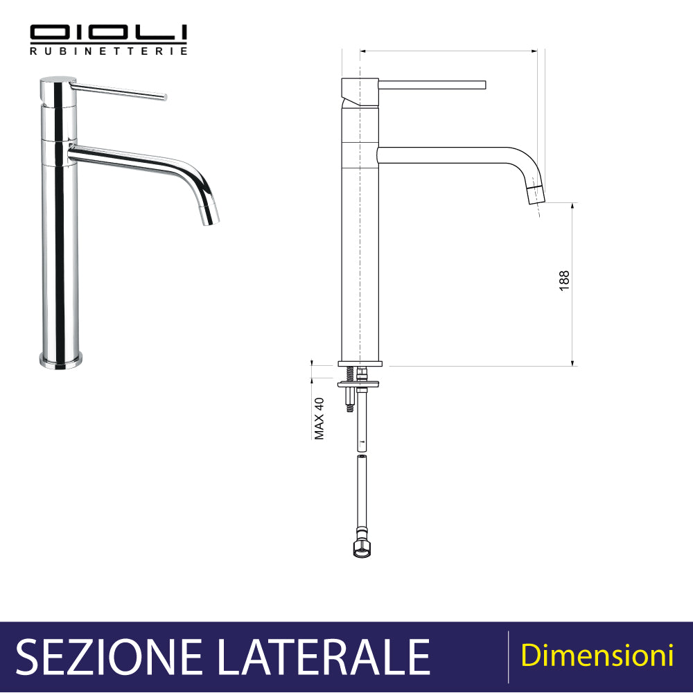 MISCELATORE LAVELLO MONOFORO "MICRO" - img 4