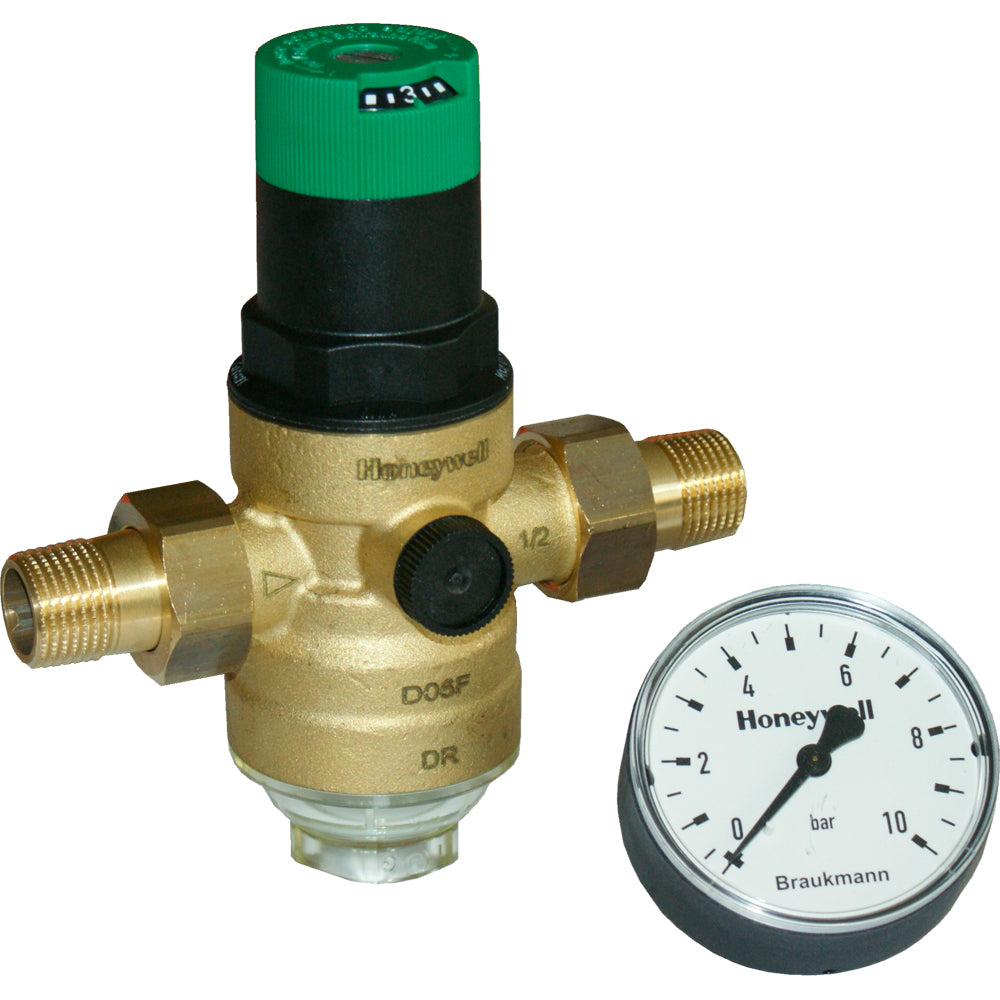RIDUTTORE DI PRESSIONE ACQUA HONEYWELL MODELLO D06F-AM - img 2