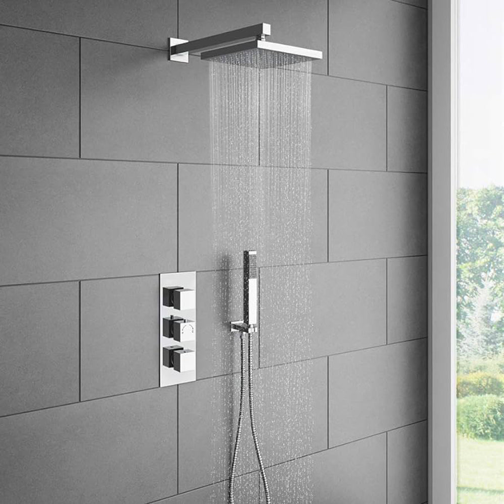 SOFFIONE DOCCIA MONOGETTO QUADRATO "PLUS 03" - img 4