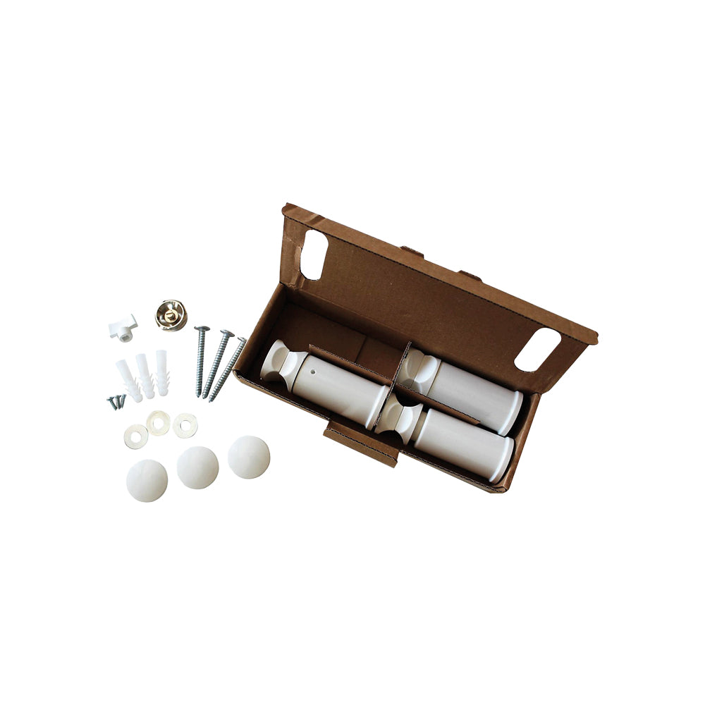 KIT DI FISSAGGIO BIANCO PER TERMOARREDO "SANREMO" - img 2