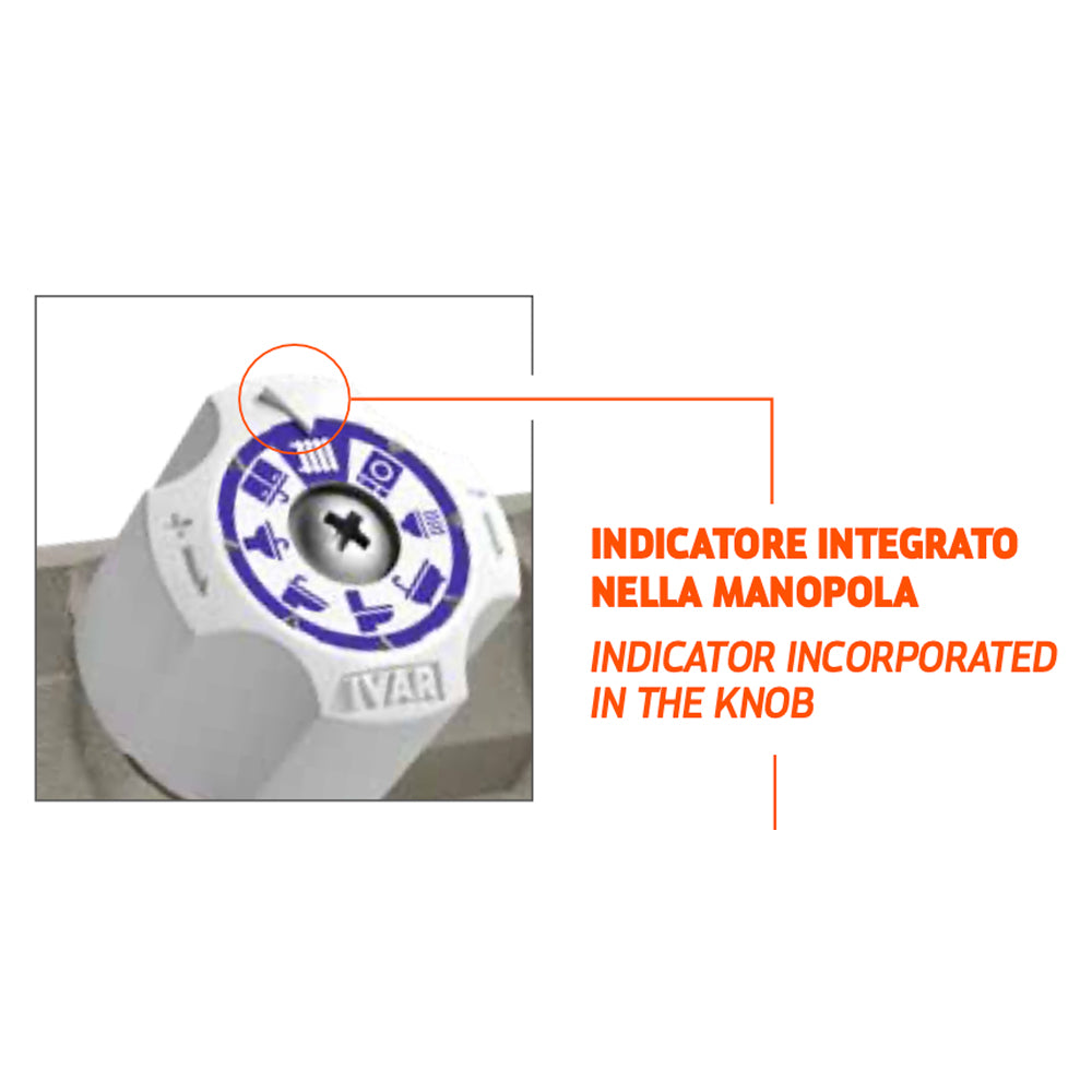 COLLETTORE LINEARE "EASY LOCK" CON RUBINETTI DI ARRESTO INCLINATI A 30° IVAR - img 4