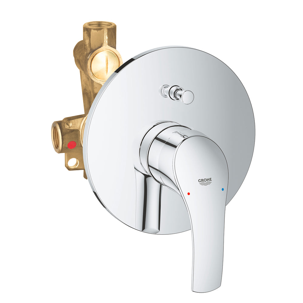 MISCELATORE DOCCIA INCASSO "EUROSMART NEW" CON DEVIATORE - img 2