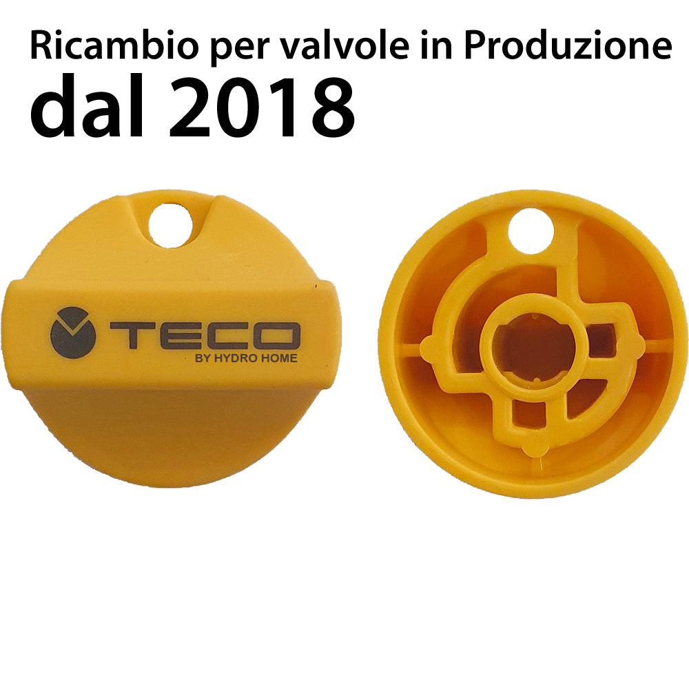 MANIGLIA DI COMANDO GIALLA PER VALVOLA TECO - img 6