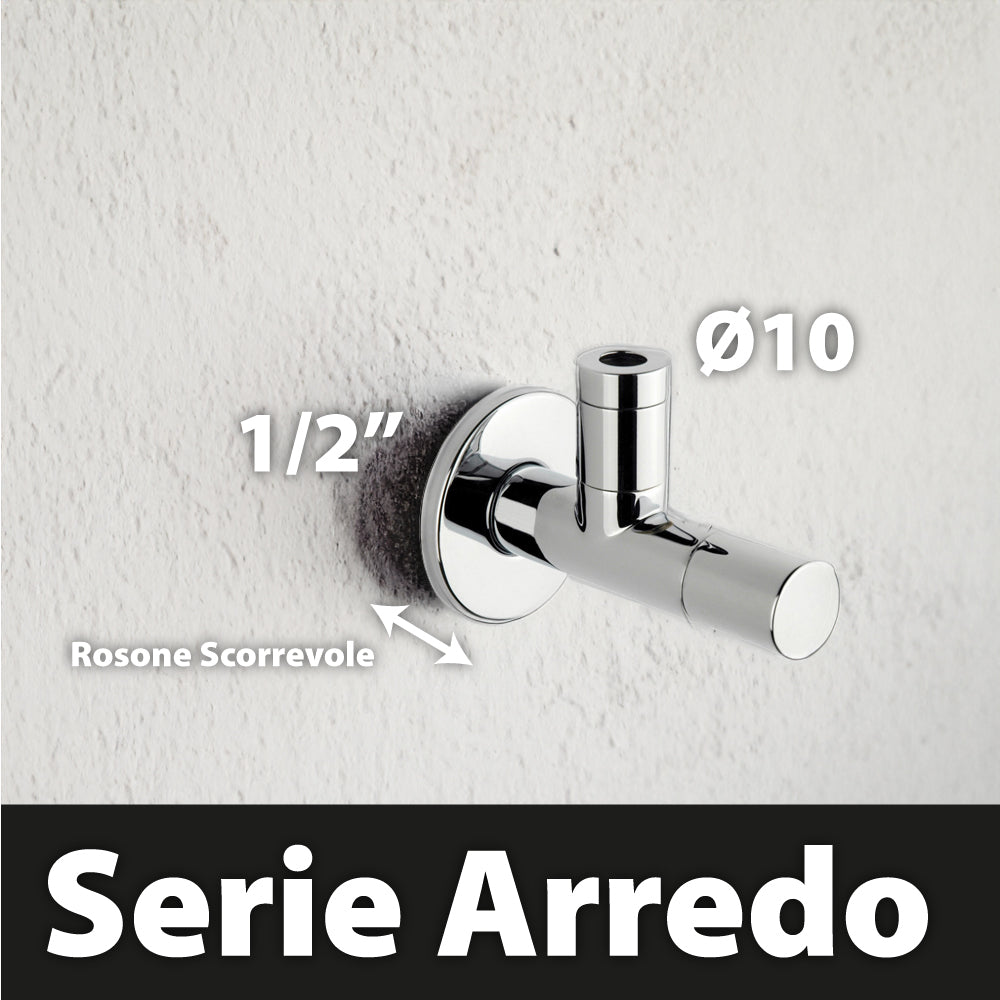 RUBINETTO FILTRO TONDO SOTTOLAVAVO SERIE ARREDO - img 3