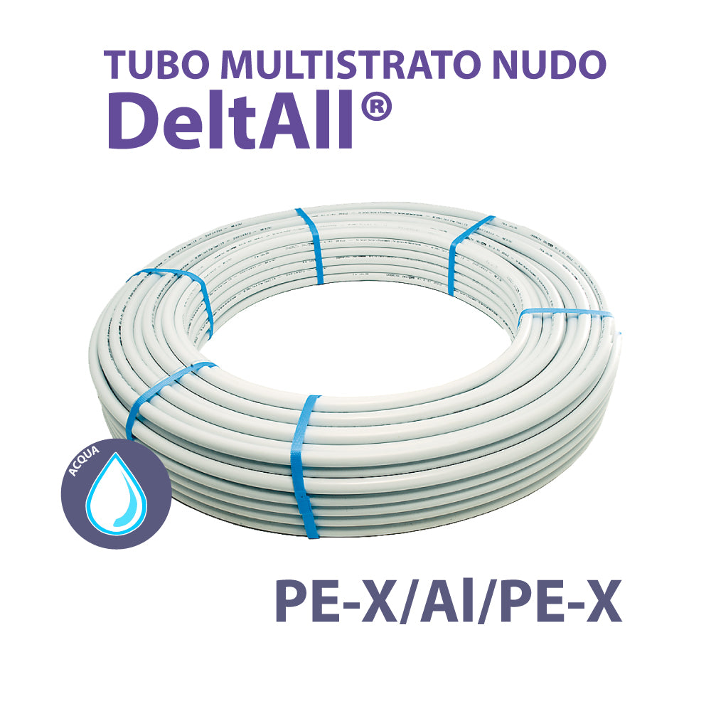 TUBO MULTISTRATO PE-RT/AL/PE-RT NUDO PER ACQUA "FLEX ALL" UNIDELTA - img 3