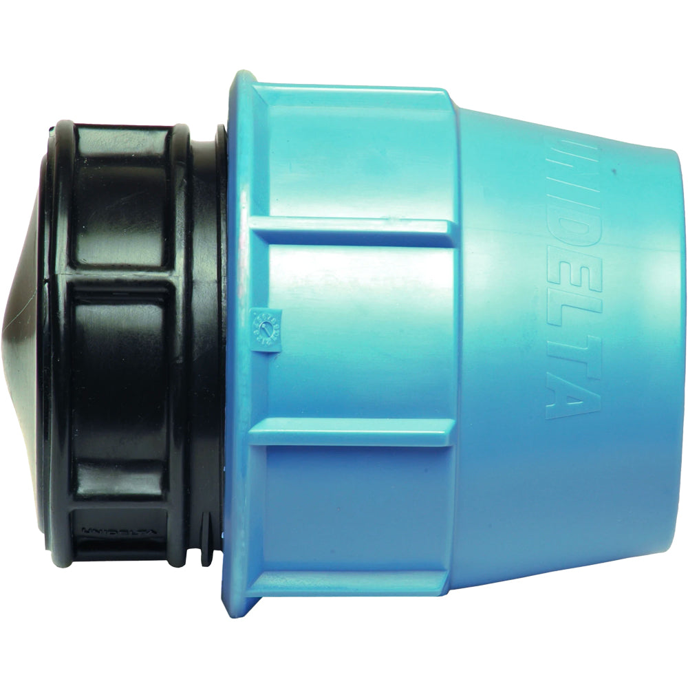 TAPPO DI FINE LINEA A COMPRESSIONE PER TUBO POLIETILENE UNIDELTA - img 2