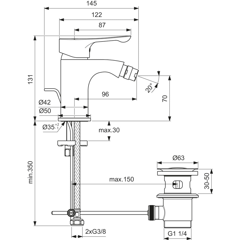MISCELATORE BIDET ALPHA - img 3