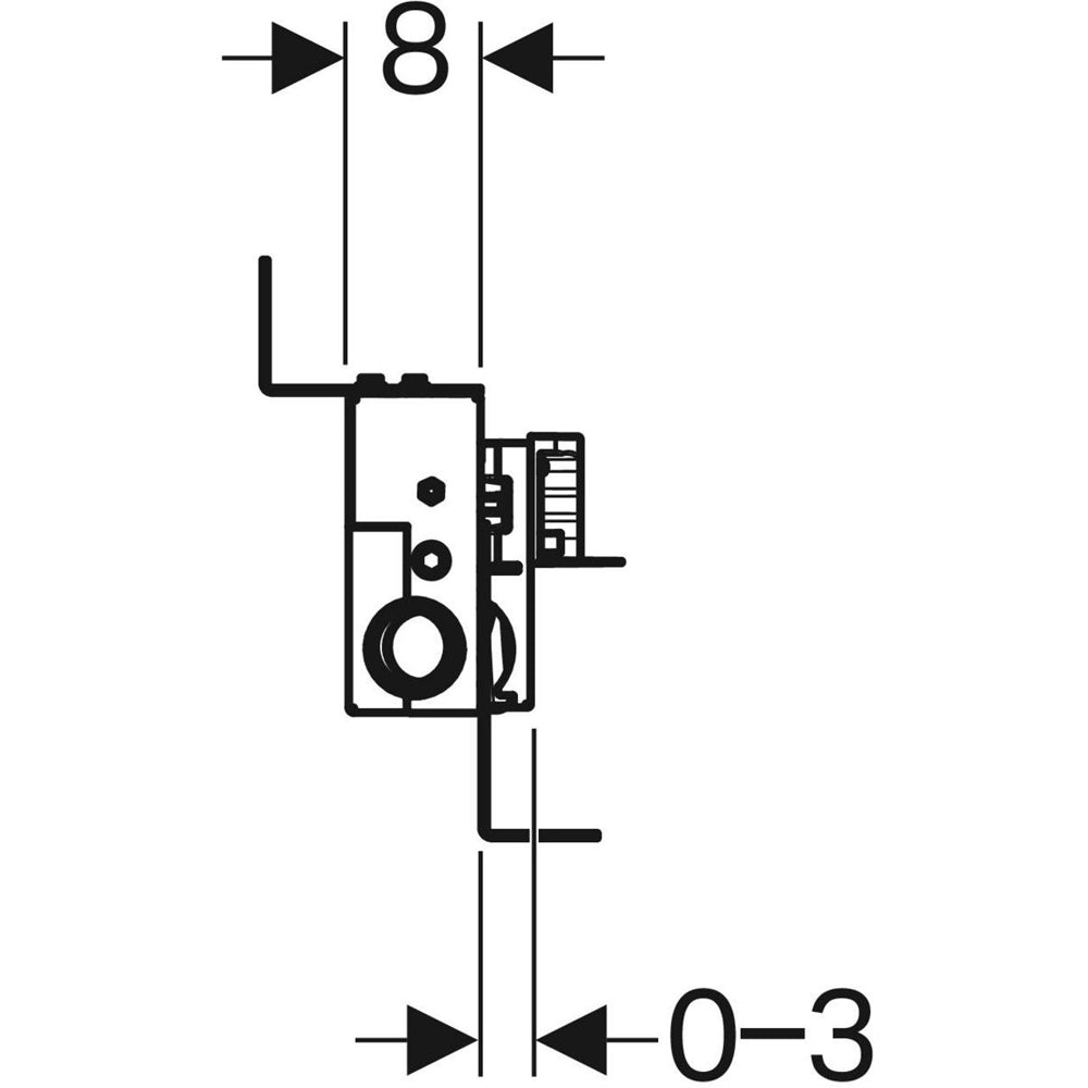 MODULO "COMBIFIX" PER DOCCIA CON SCARICO A PARETE GEBERIT - img 4