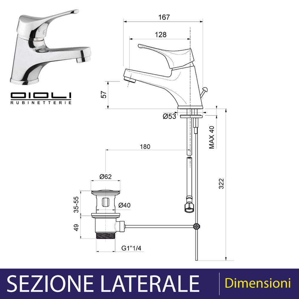 MISCELATORE LAVABO KAPPA - img 4