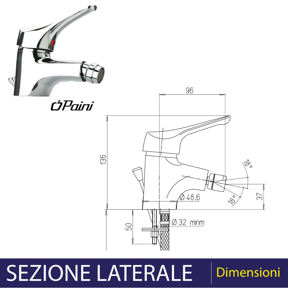 MISCELATORE BIDET "PILOT" - img 3