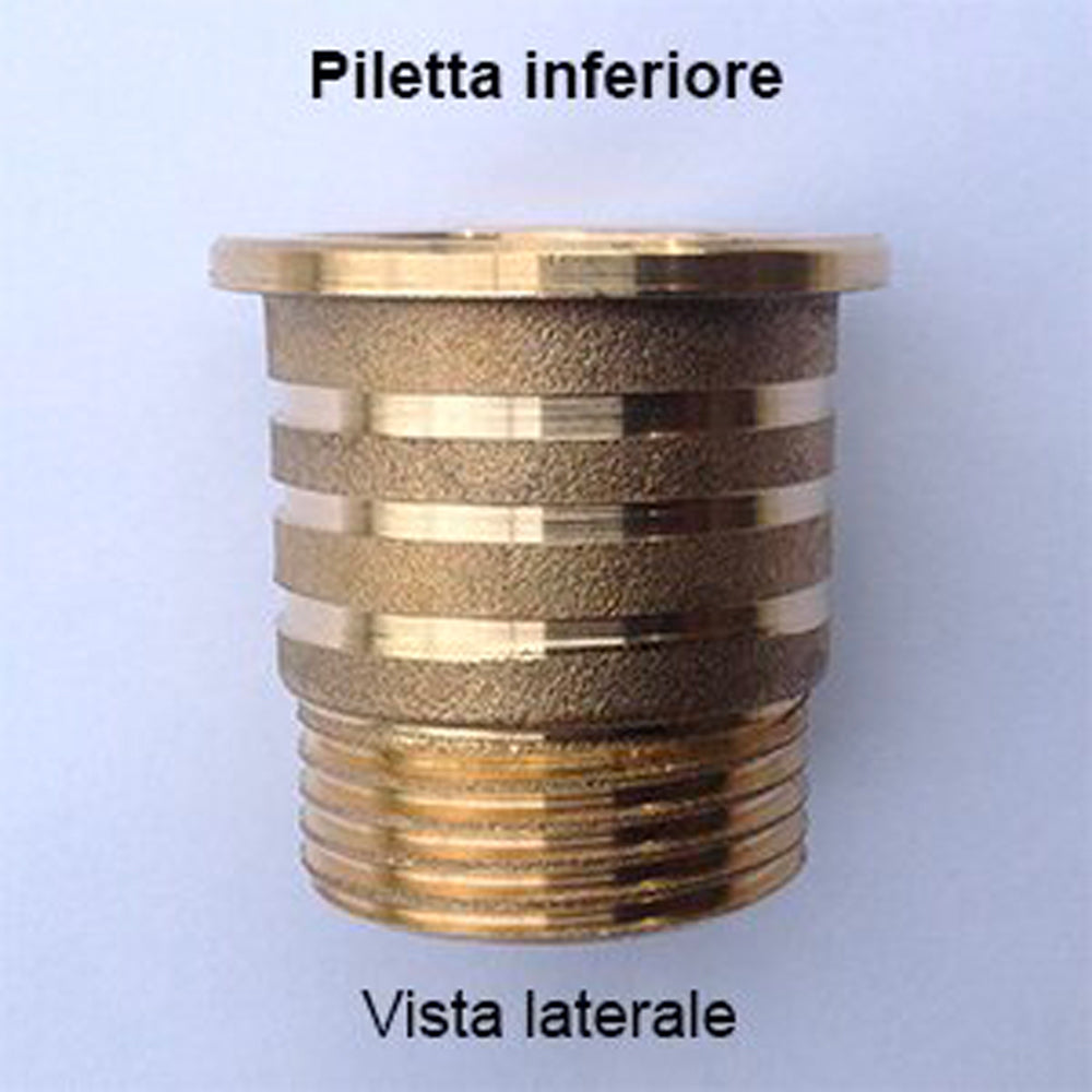 PILETTA SVIZZERA IN OTTONE PER TROPPO PIENO - img 3