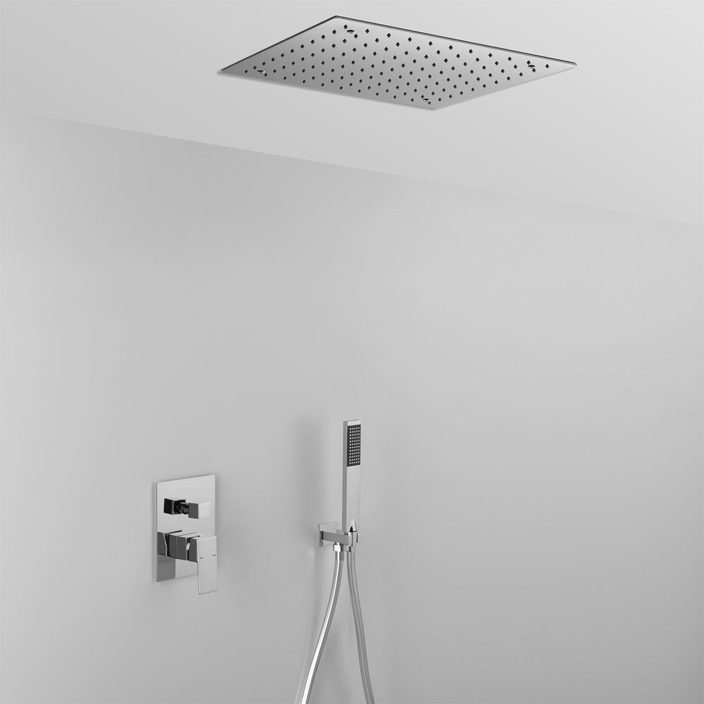 SOFFIONE DOCCIA DA INCASSO A SOFFITTO "SUPER-MIRROR" - img 5