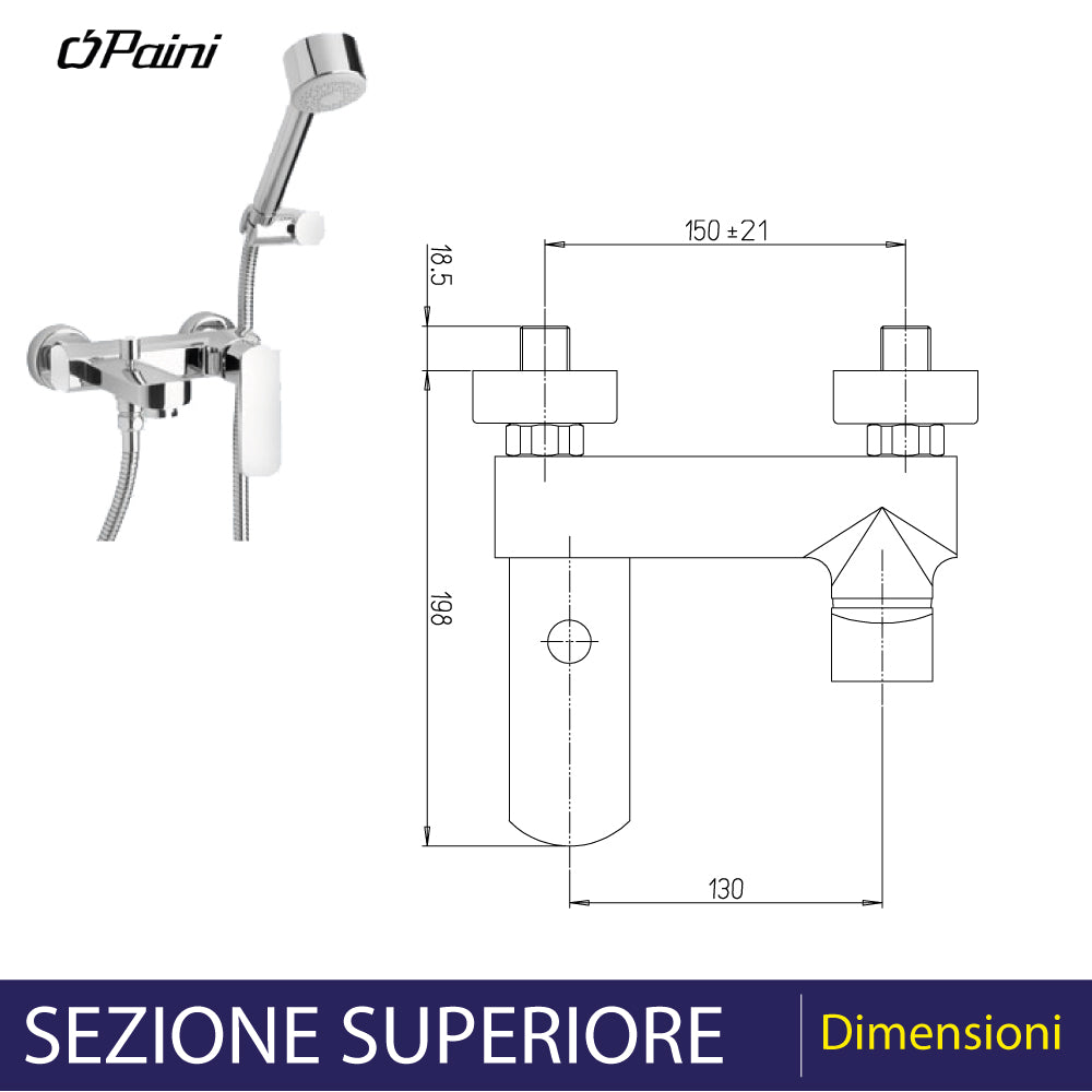 MISCELATORE ESTERNO VASCA "STILE" - img 4