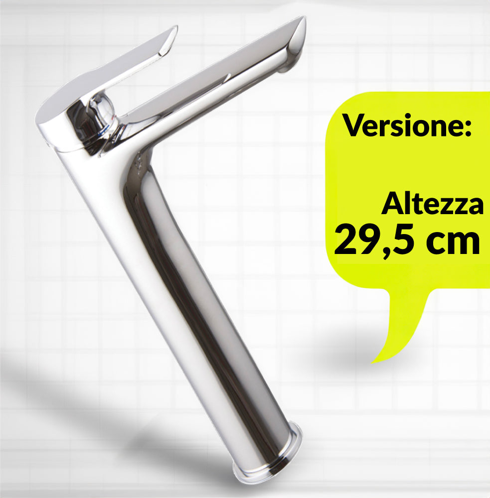 MISCELATORE LAVABO ALTO "SERIE 4" CON LEVA CHIUSA - img 5