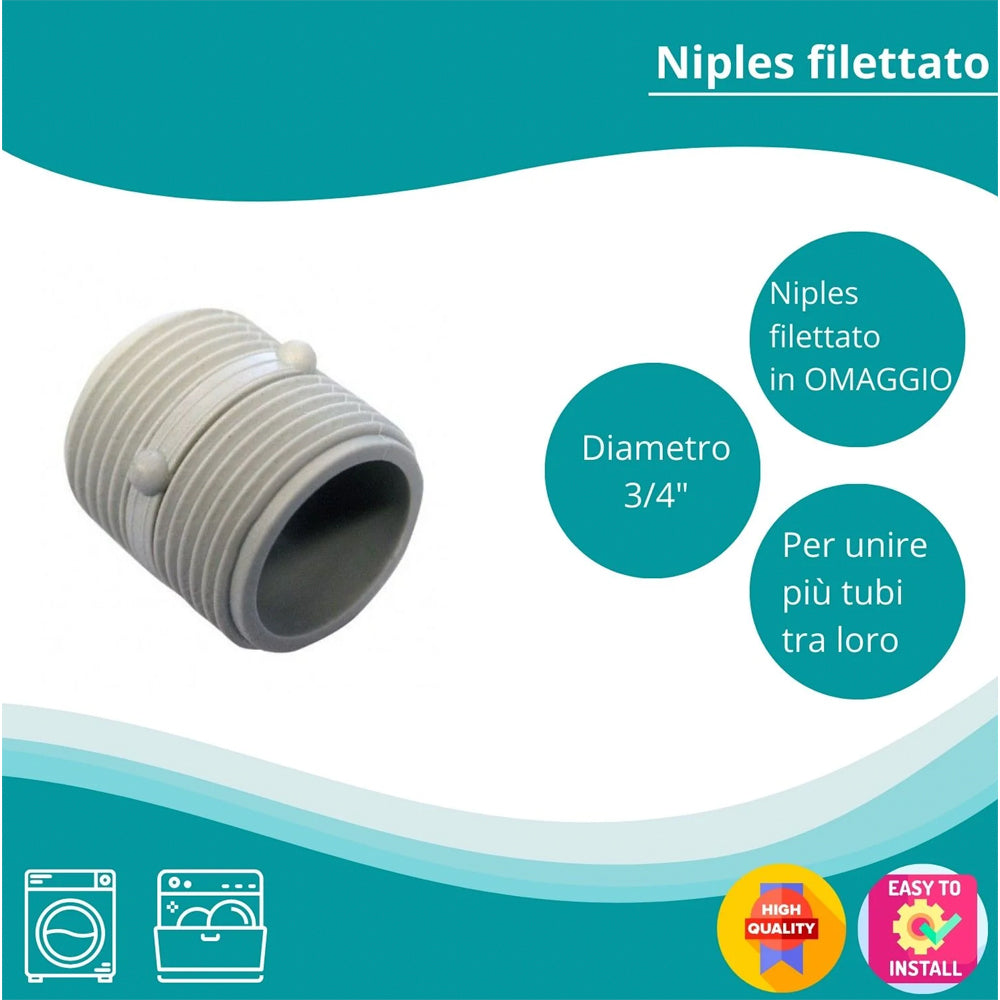 NIPLES PER TUBO CARICO LAVATRICE/LAVASTOVIGLIE - img 4