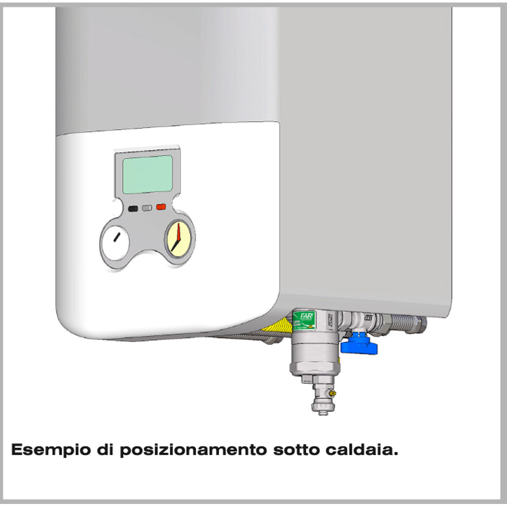 DEFANGATORE MAGNETICO ULTRACOMPATTO "COMPACTFAR" PER IMPIANTI TERMICI - img 5