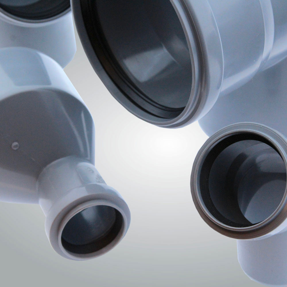TUBO A INNESTO "BAMPLAST PP-TECH" Ø110 CON 1 BICCHIERE - img 4