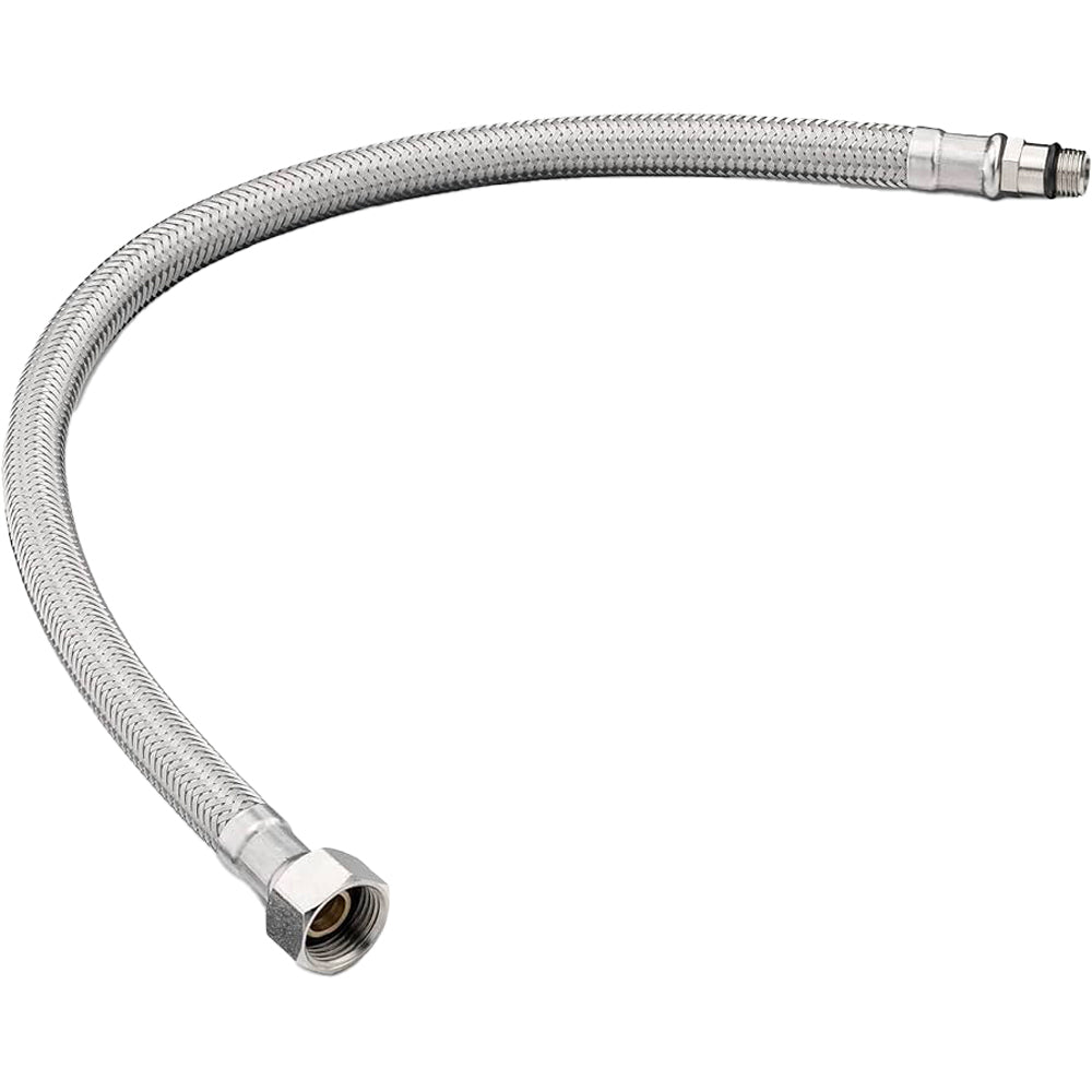 FLESSIBILE IN ACCIAIO INOX PER MONOCOMANDO CORTO DN8 - img 3