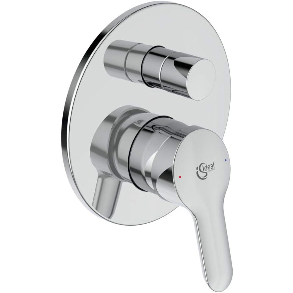 MISCELATORE INCASSO DOCCIA CON DEVIATORE ALPHA - img 2