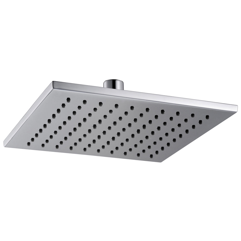 SOFFIONE DOCCIA MONOGETTO SATURNO IN OTTONE QUADRO - img 3