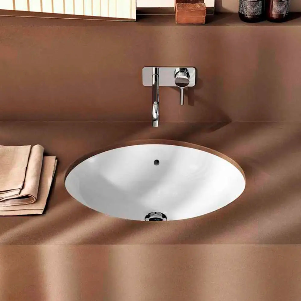 LAVABO A INCASSO SOTTOPIANO ROTONDO VARIFORM - img 4
