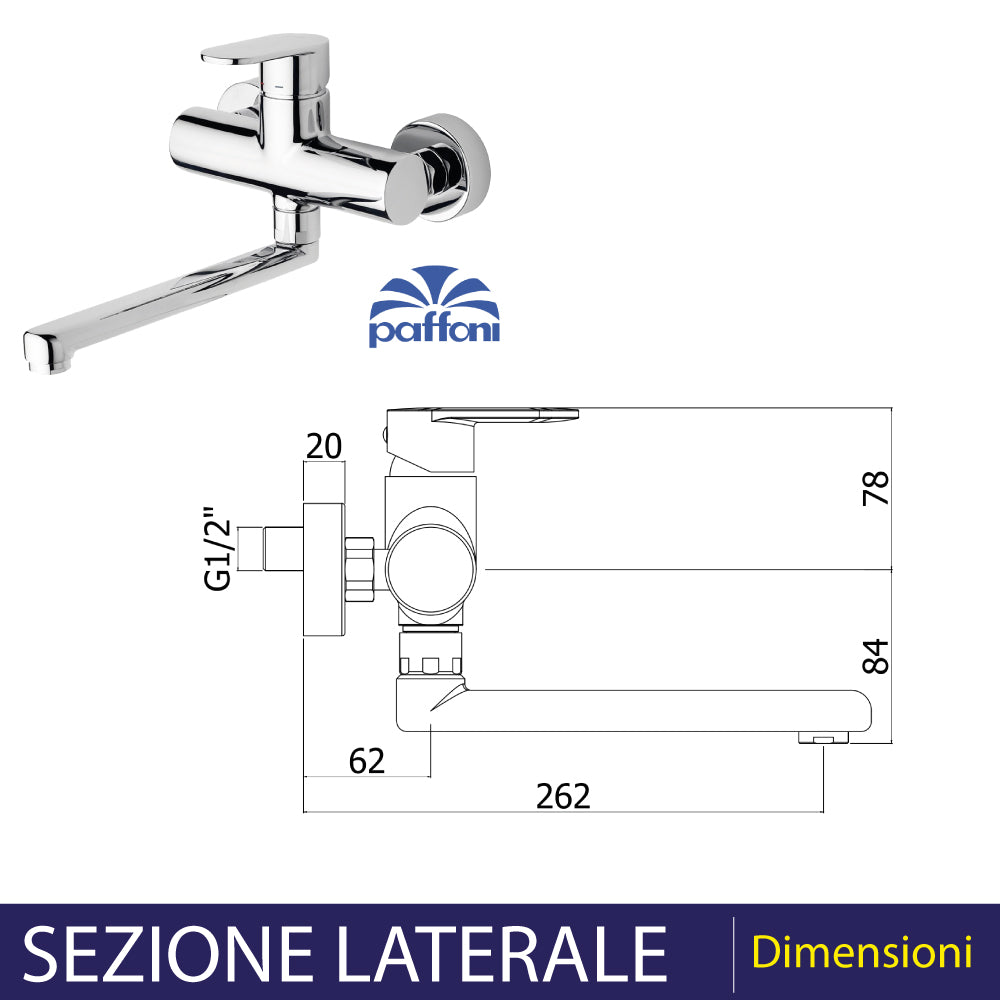 MISCELATORE LAVELLO A PARETE - img 3