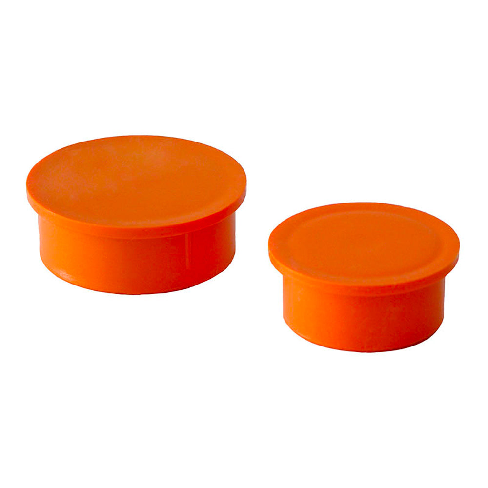 TAPPO AD INCASTRO IN PVC ARANCIO - img 2