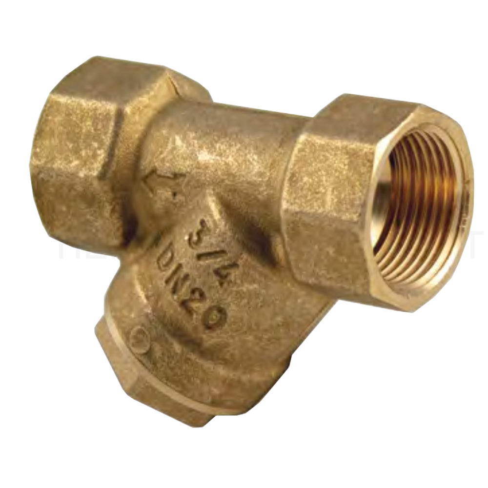 FILTRO A Y FEMMINA/FEMMINA IN OTTONE GIALLO TIEMME - img 2