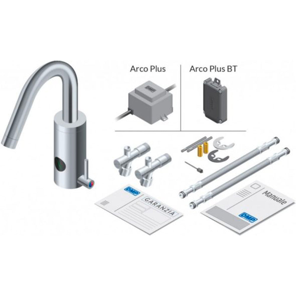 MISCELATORE A FOTOCELLULA PER LAVABO CON CANNA ALTA ARCO PLUS - img 3
