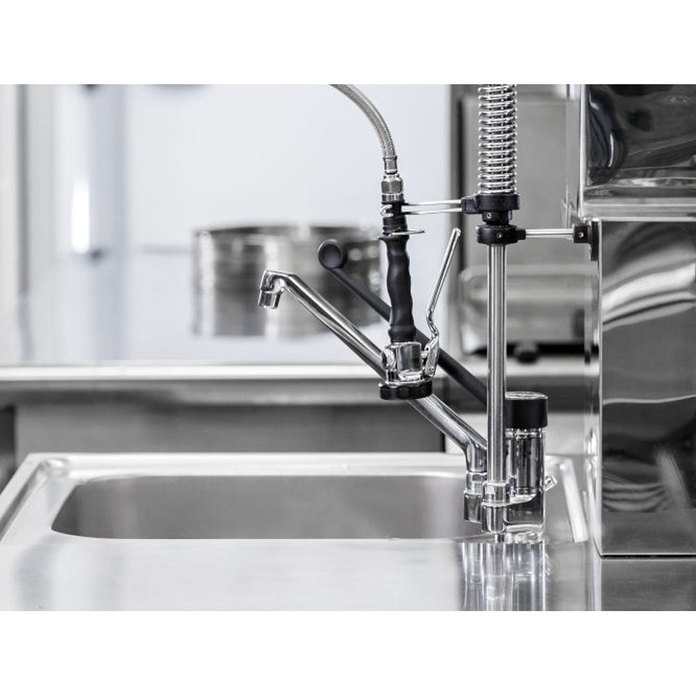 MISCELATORE CUCINA INDUSTRIALE CON DOCCETTA PRELAVAGGIO STOVIGLIE - img 5