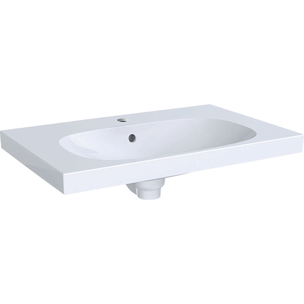 LAVABO MONOFORO "ACANTO" CON SUPERFICIE DI APPOGGIO - img 6