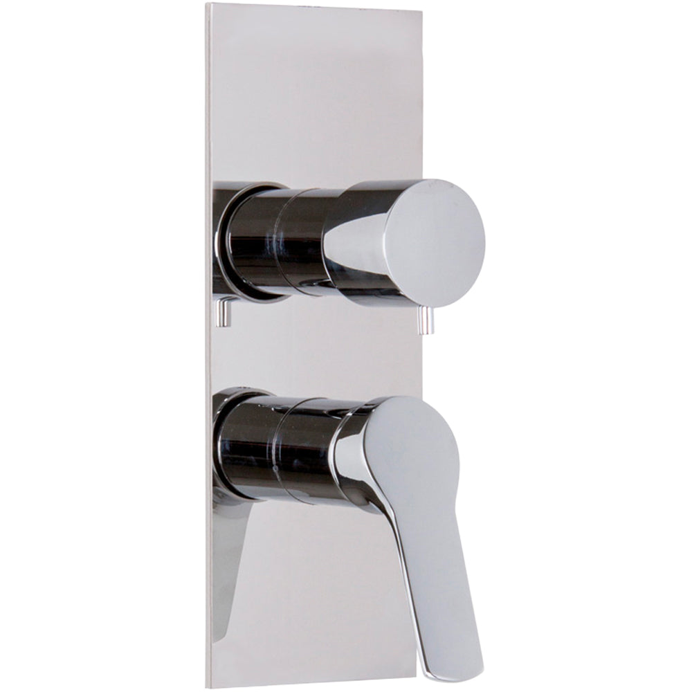 MISCELATORE DOCCIA INCASSO CON DEVIATORE 2-3 USCITE - img 2