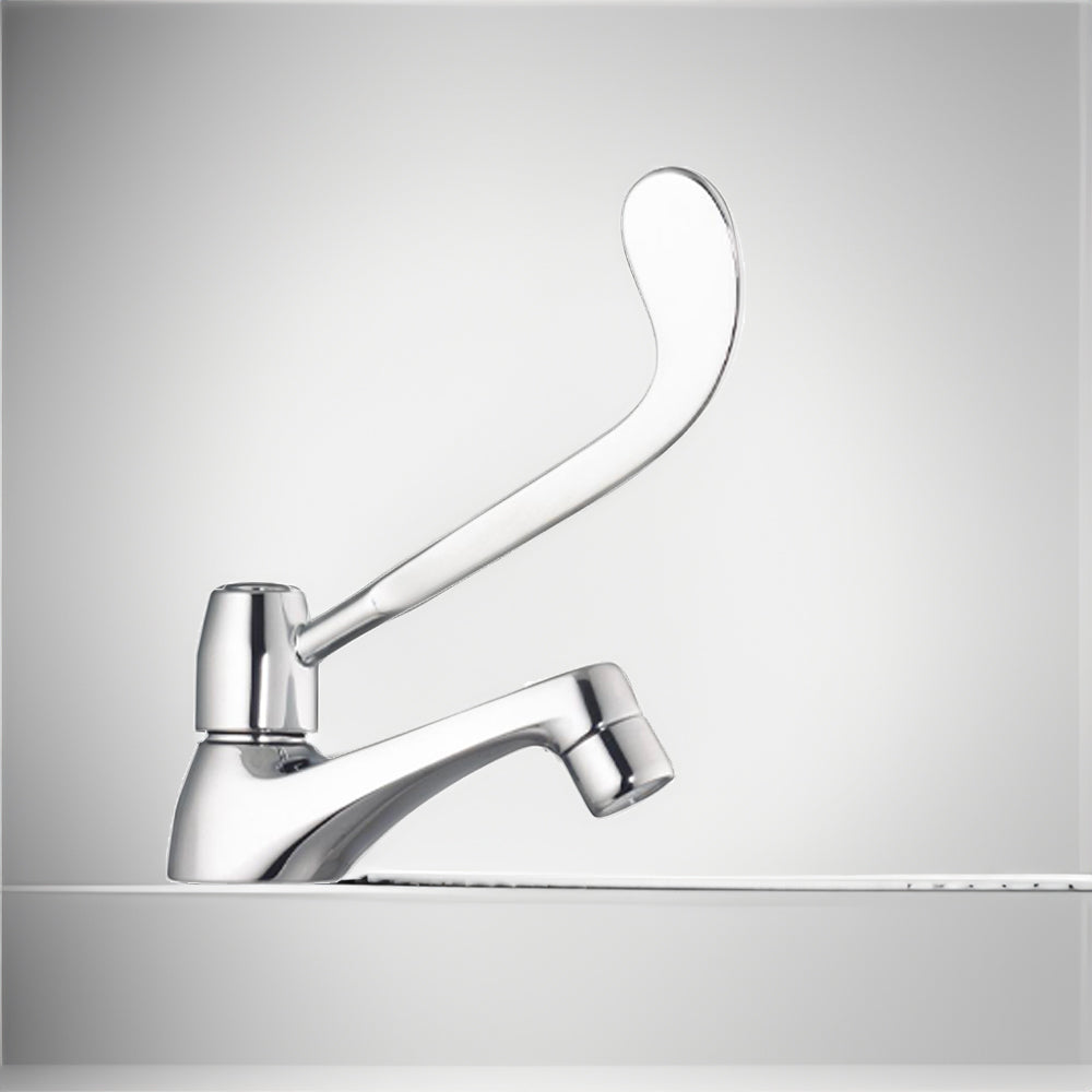 RUBINETTO COLLO CIGNO CON LEVA CLINICA - img 3