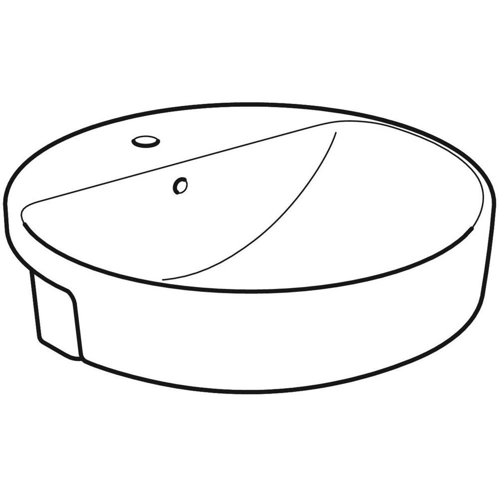 LAVABO A SEMINCASSO CPR "VARIFORM" ROTONDO - img 3
