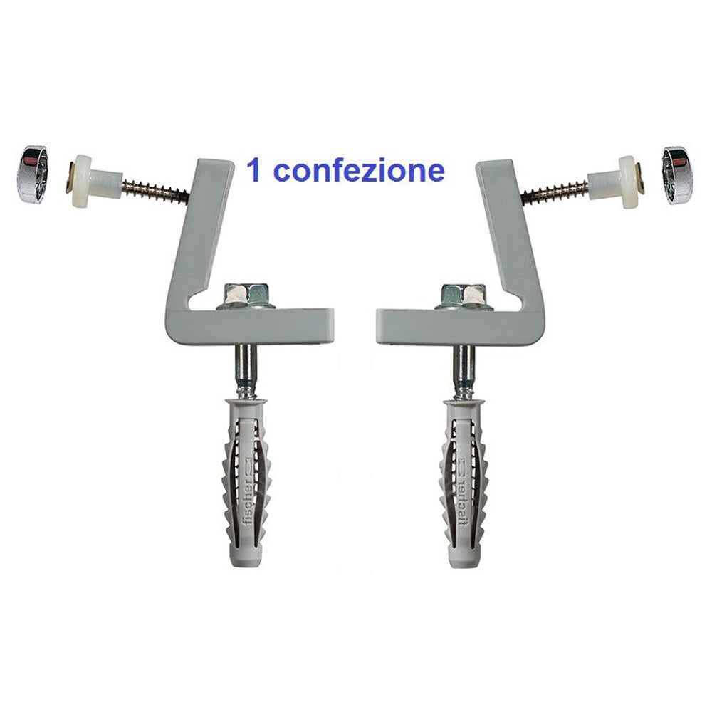KIT DI FISSAGGIO LATERALE PER VASO E BIDET CON BULLONE BRONZATO - img 4