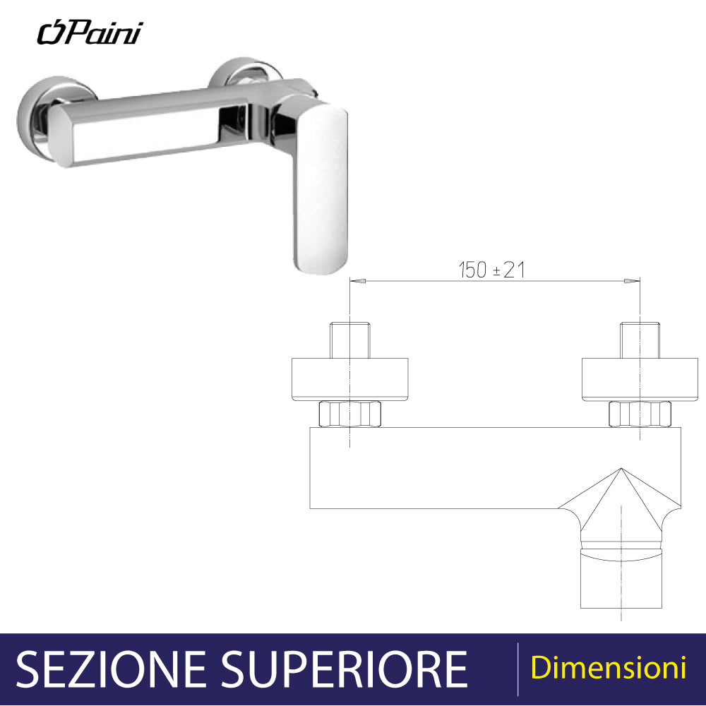 MISCELATORE DOCCIA ESTERNO "STILE" - img 4