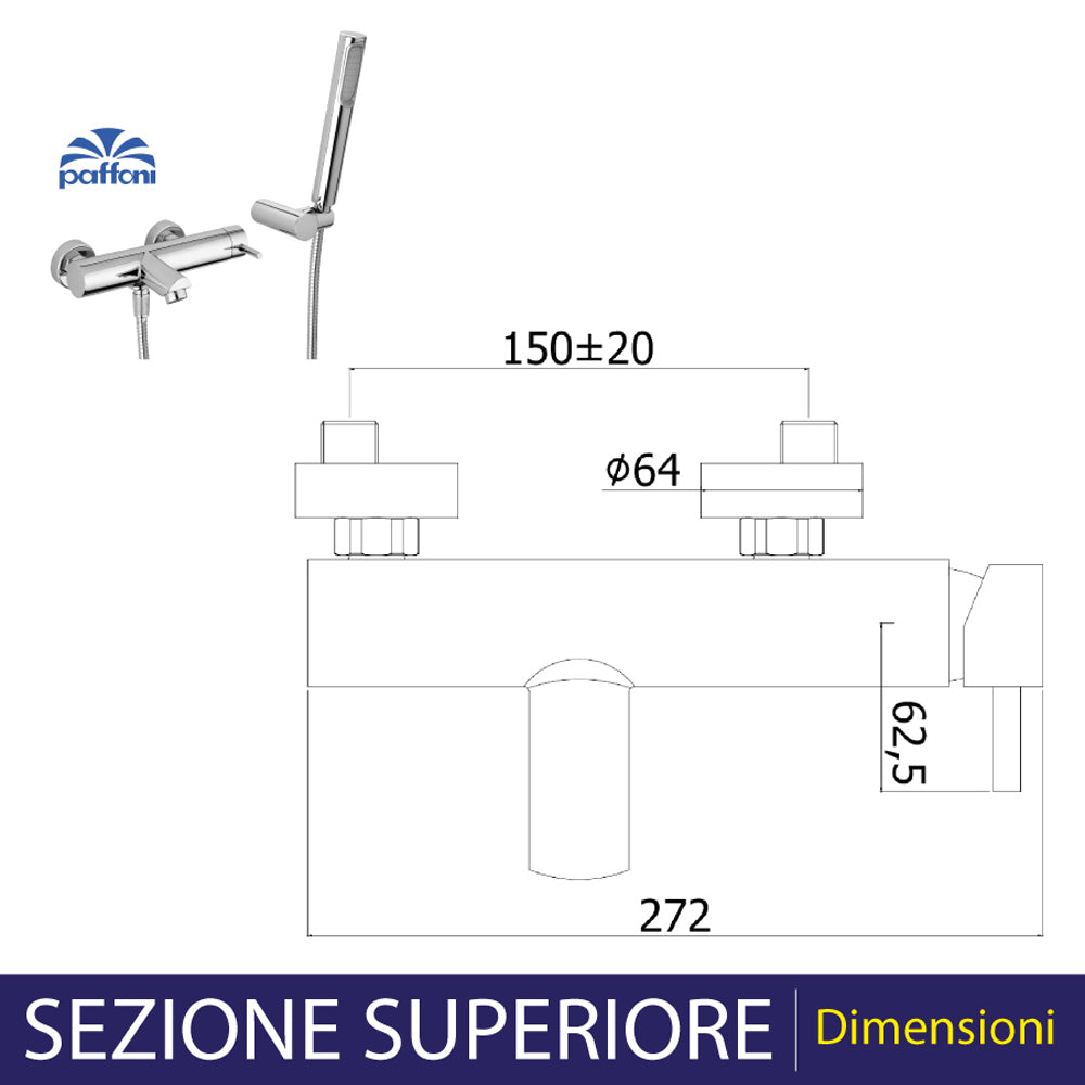 MISCELATORE ESTERNO VASCA "STICK" - img 4