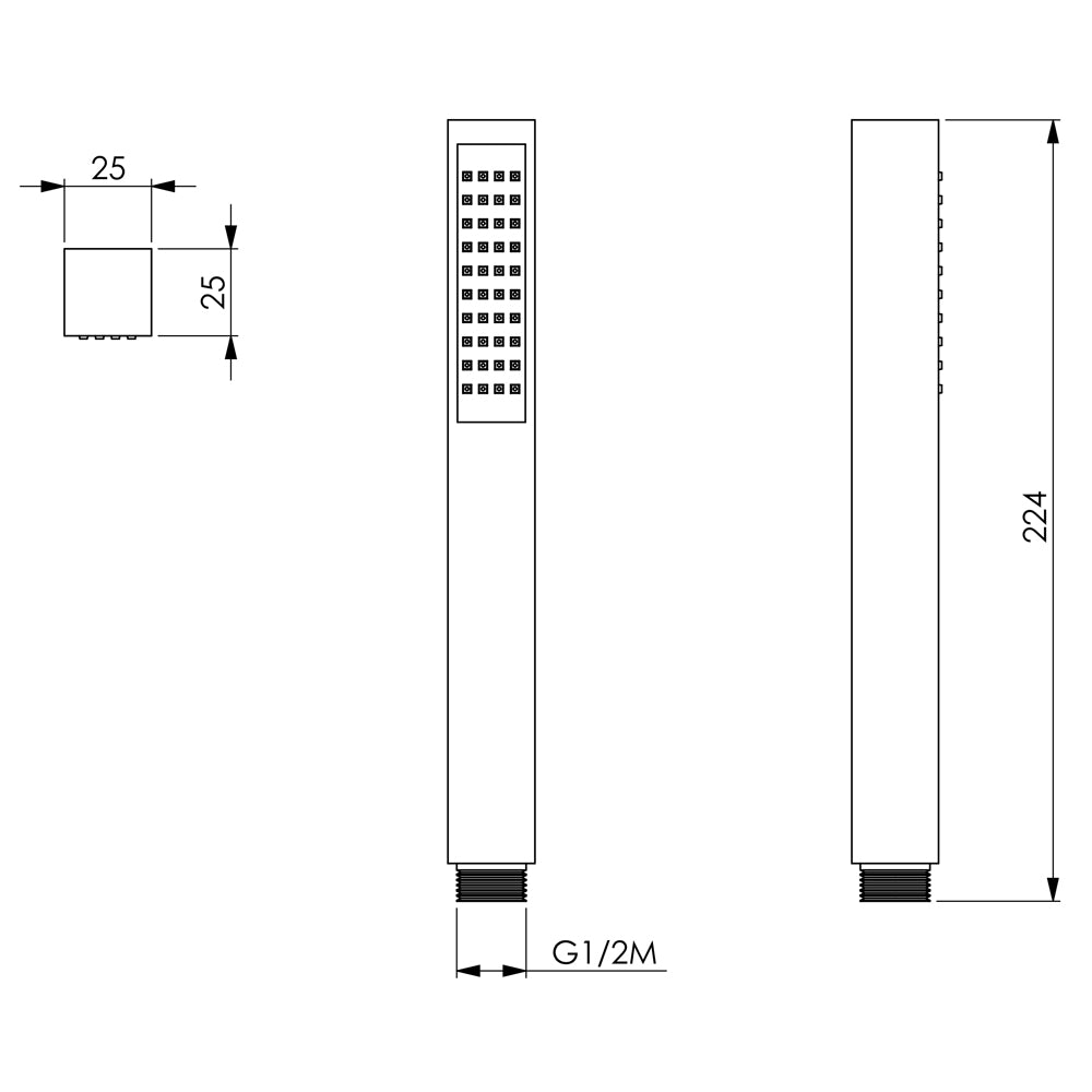 DOCCETTA MONOGETTO QUADRATA "ASTRO" IN OTTONE - img 5