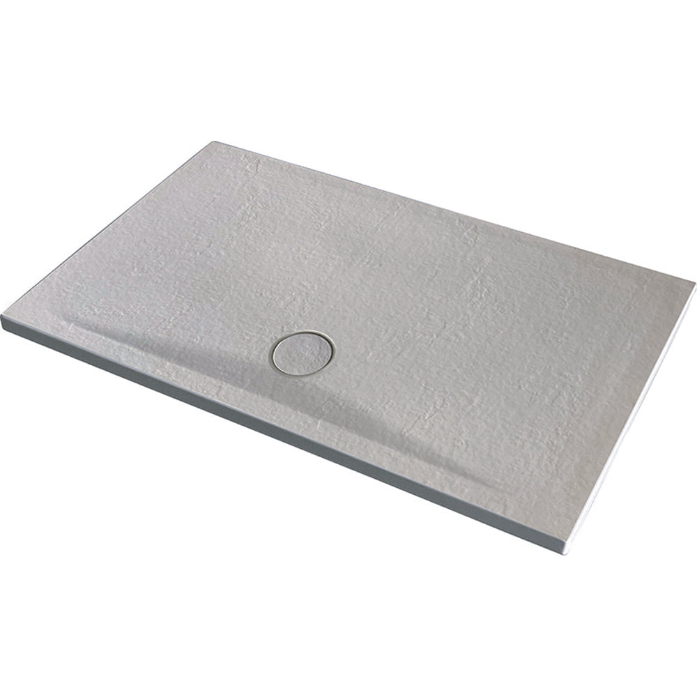 PIATTO DOCCIA RETTANGOLARE "PIETRACERAMICA" H.4 GESSO - img 10