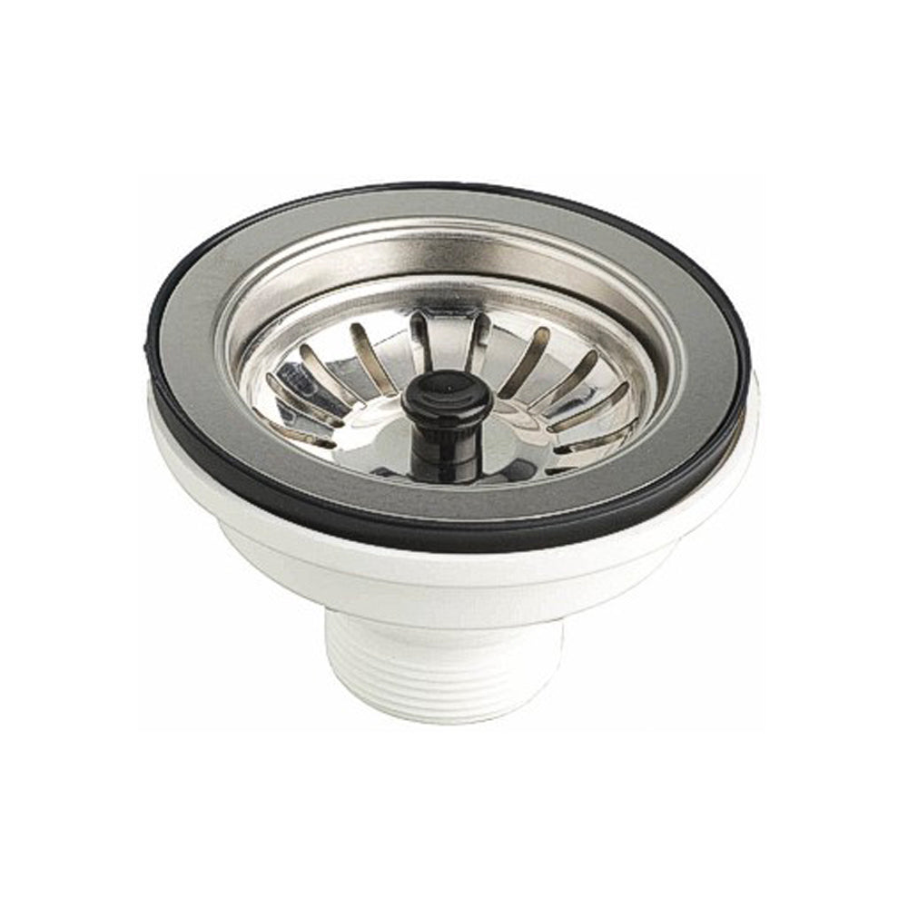 PILETTONE A CANESTRO CLICK-CLACK PER LAVELLO CUCINA CON FORO Ø 90 STP - img 2