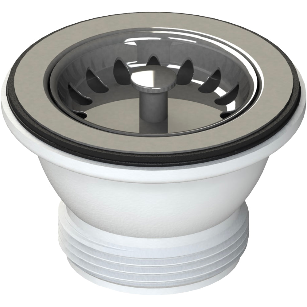 PILETTA CANESTRO PER LAVELLO CUCINA CON FORO Ø60 STP - img 2