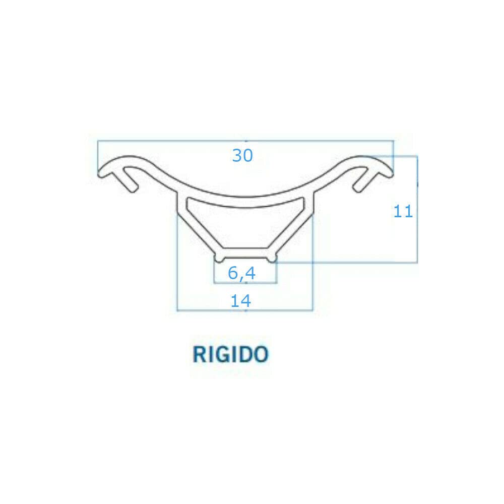 RACCORDO PER PROFILO IGIENICO VASCA RIGIDO - img 3