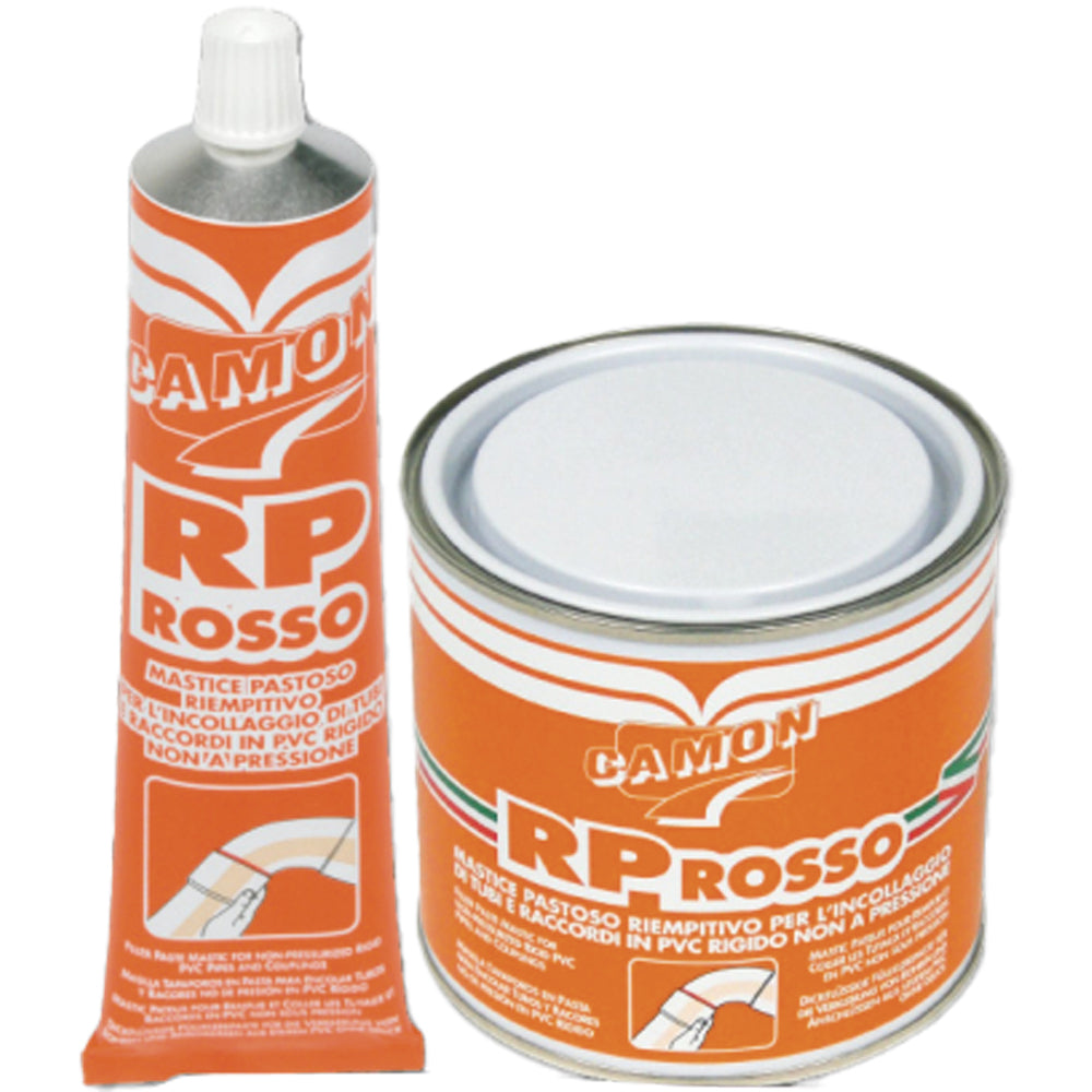 ADESIVO SIGILLANTE PASTOSO RIEMPITIVO PER PVC RP ROSSO - img 2
