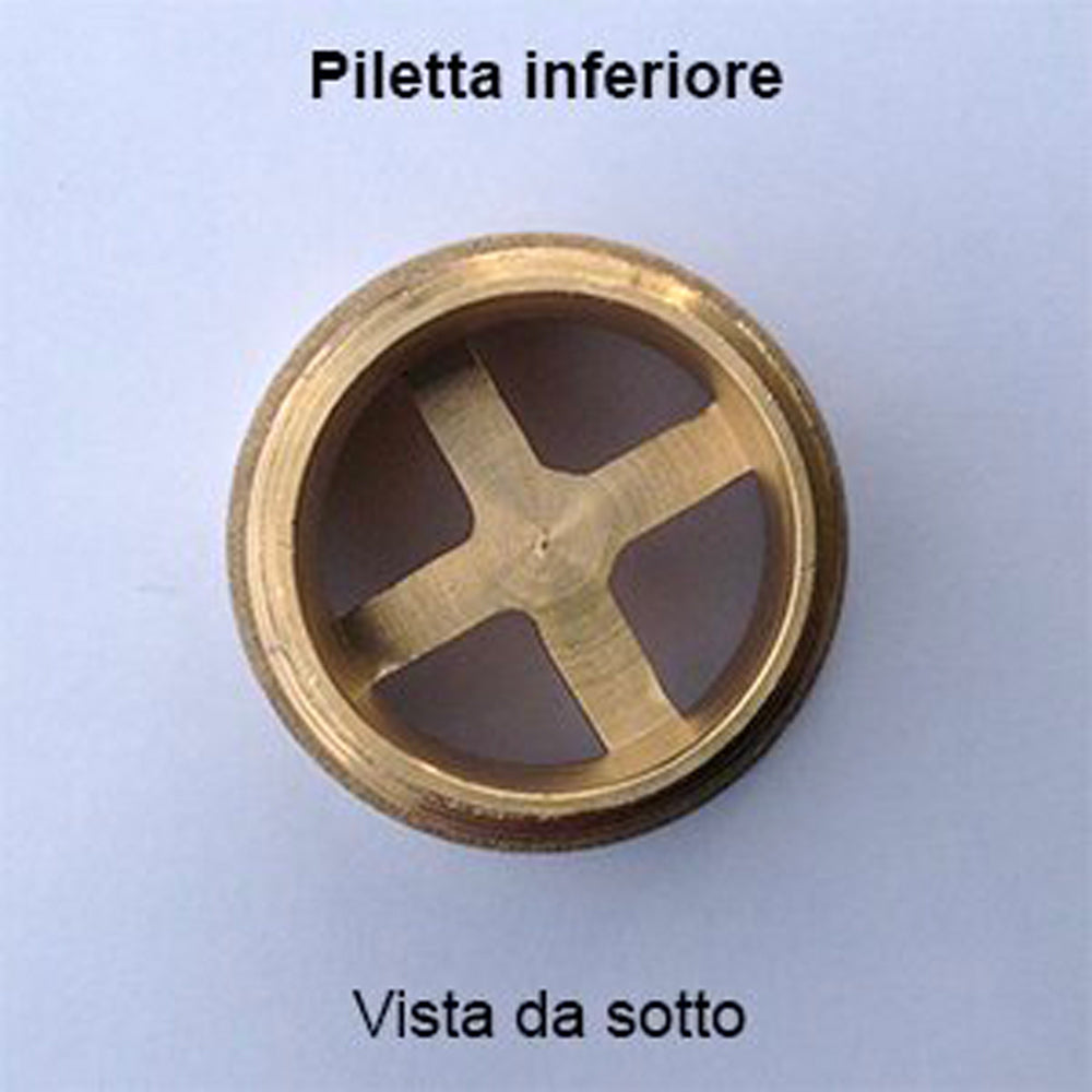 PILETTA SVIZZERA IN OTTONE PER TROPPO PIENO - img 5