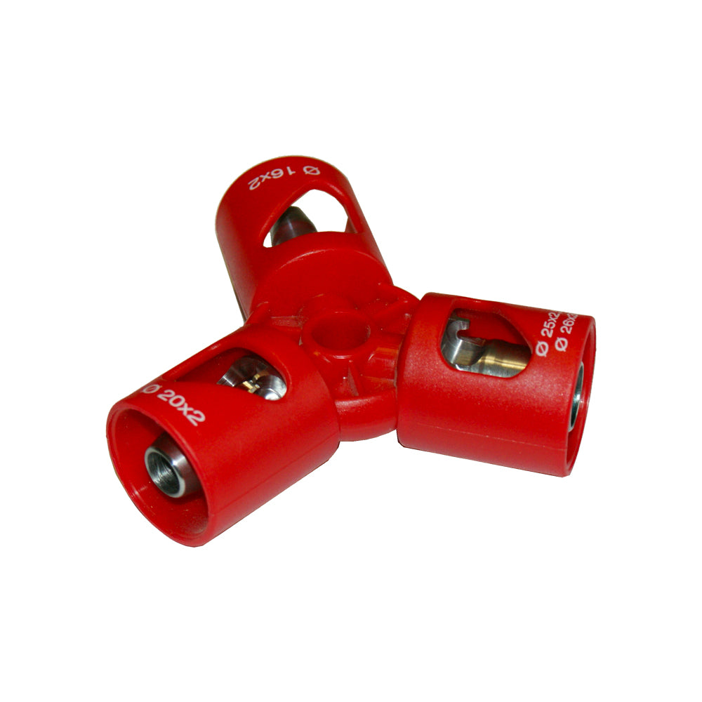 SBAVATORE CALIBRATORE TRIPLO PER TUBO MULTISTRATO - img 2