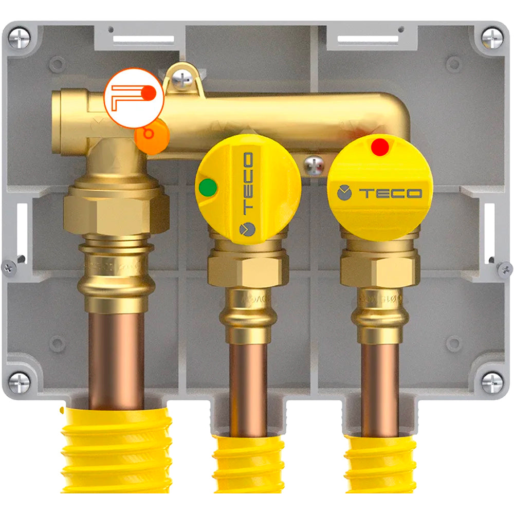 COLLETTORE GAS MULTI-INTERCETTAZIONE DUE VIE K 2.2 TECO - img 2