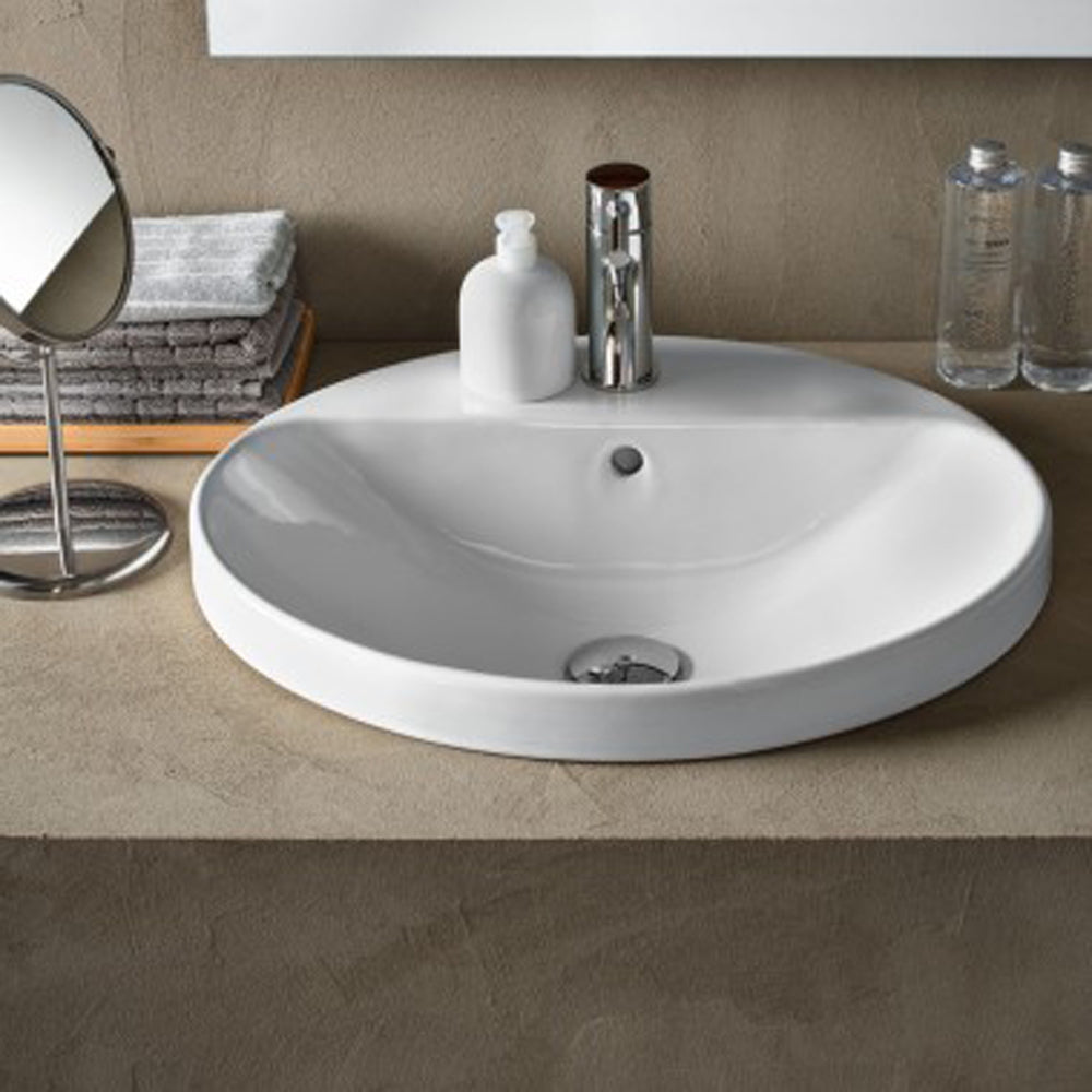 LAVABO A INCASSO SOPRAPIANO CPR ROTONDO - img 4